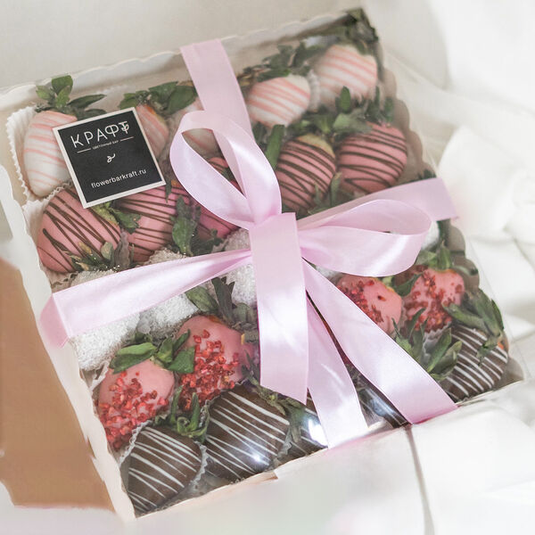 Десерт Клубника в шоколаде, 25 штук