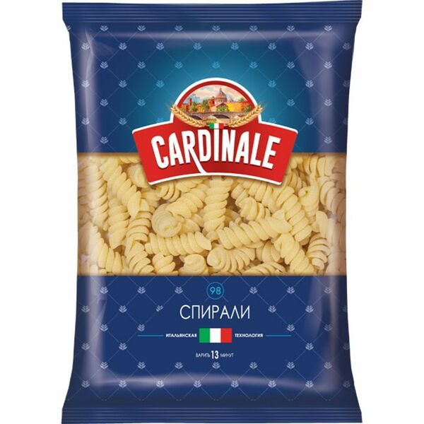 Макаронные изделия Cardinale Спирали грА в/с 400г