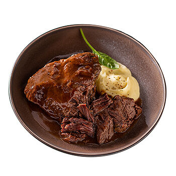 Щёчки говяжьи су-вид в перечном соусе, «Почти готово», family pack, Россия