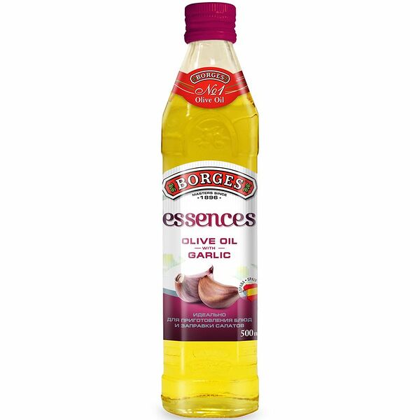 Масло оливковое Borges Essences рафинированное с ароматом Чеснока
