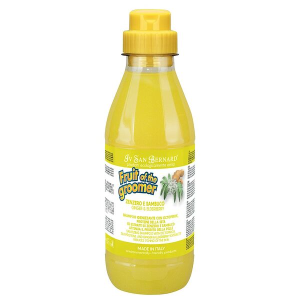 Шампунь против раздражений и перхоти Iv San Bernard Fruit of the Groomer Ginger and Elderbery