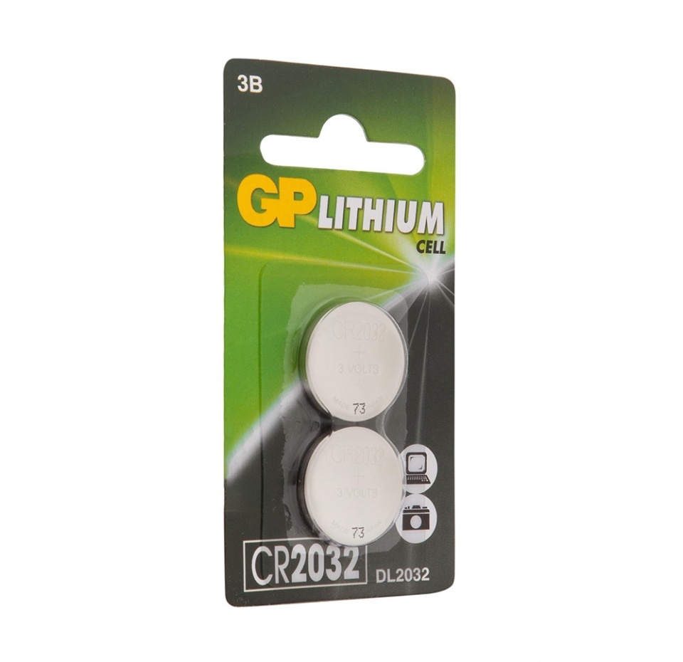 

Батарейки GP CR2032 2 шт
