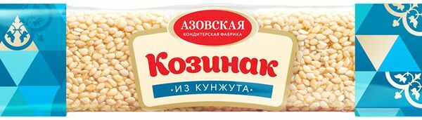 Козинак Азовская Кф кунжутный 50г