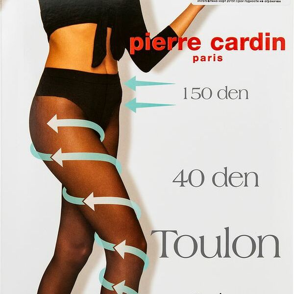 Колготки Pierre Cardin Toulon 40 Nero Черные Размер 2