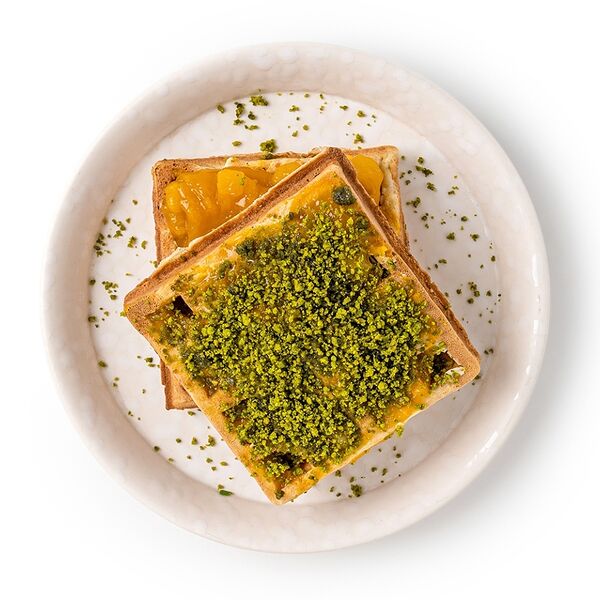 Вафли с начинкой из манго Уже Готово