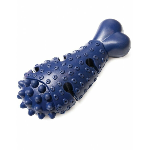 Игрушка для собак Triol из цельнолитой резины окорок с шипами 130 мм