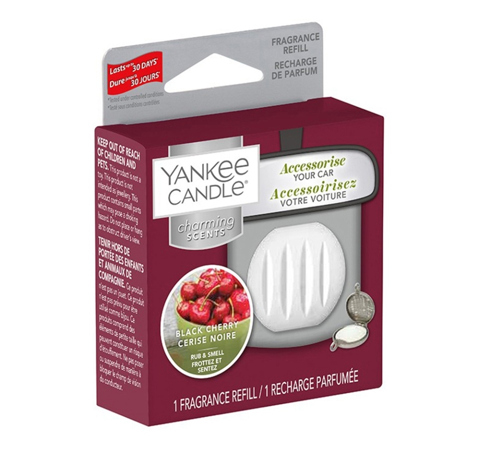 

Аромапластина сменная Yankee candle для ароматизатора для авто "Черная черешня" Китай