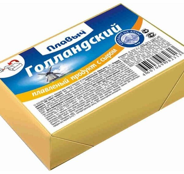 Сыр плавленый Плавыч Голландский 40%