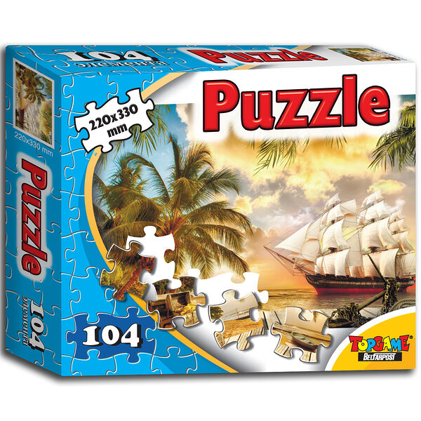 Гп.Пазл 104 элемента 