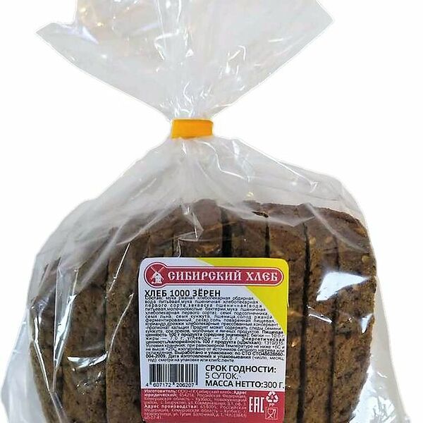 Хлеб Сибирский Хлеб 1000 зёрен 300г