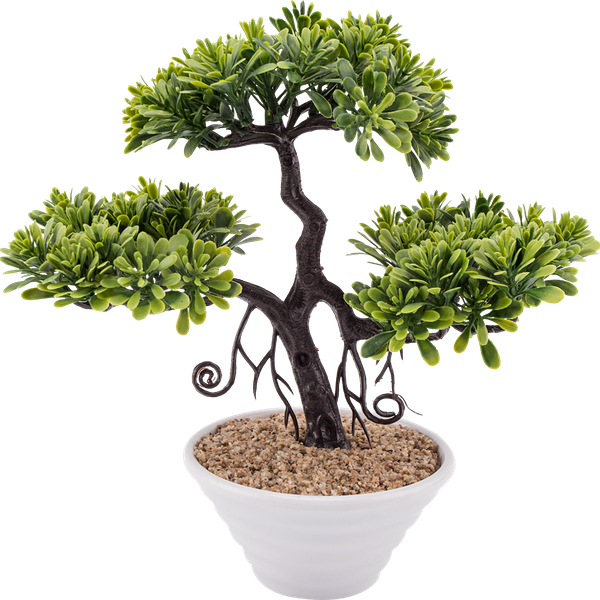 Растение искусственное в горшке Бонсай