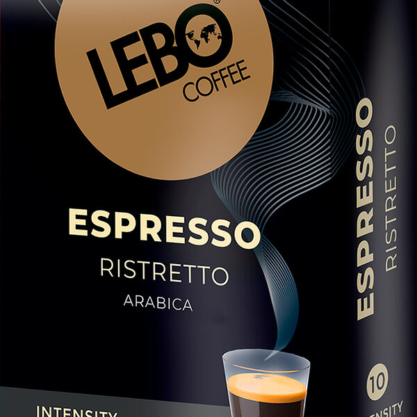 Кофе в капсулах Lebo Coffee Espresso Ristretto Nespresso