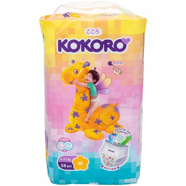 Подгузники-трусики Midi р.3 6-11кг Kokoro, 58шт