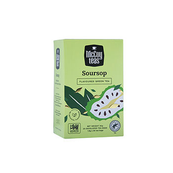Чай зеленый McCoy Teas Soursop пакетированный 20шт., Шри-Ланка