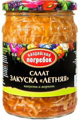 Овощные консервы Валдайский погребок Салат Закуска летняя