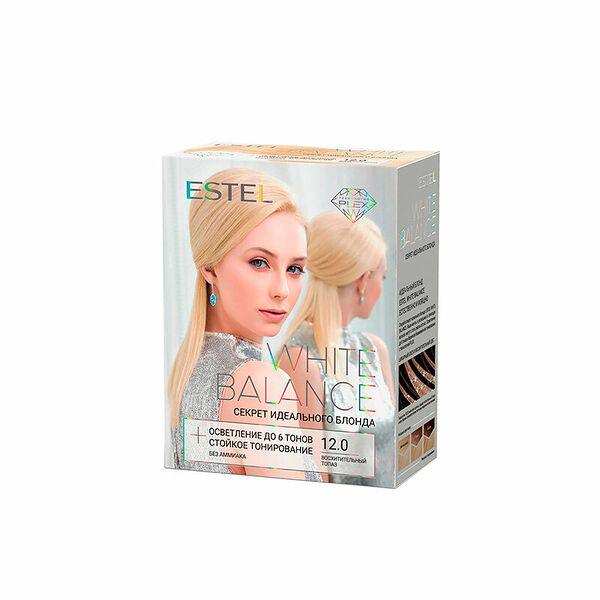 Краска для волос Estel White Balance Секрет Идеального Блонда т.12.0 Восхитительный Топаз 350 мл