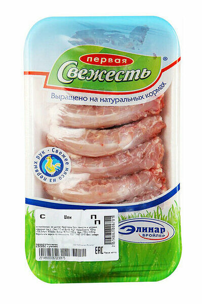 Шеи цыплят-бройлеров охлаждённые Первая Свежесть 600 г