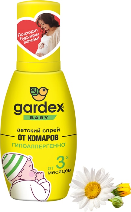 

Спрей от комаров Gardex Baby детский 75 мл