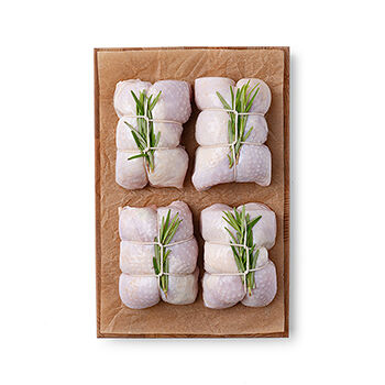 Рулетики из курицы с сыром и грибами п/ф