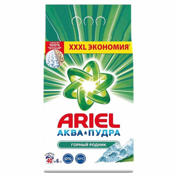 Стиральный порошок ARIEL Горный родник, автомат