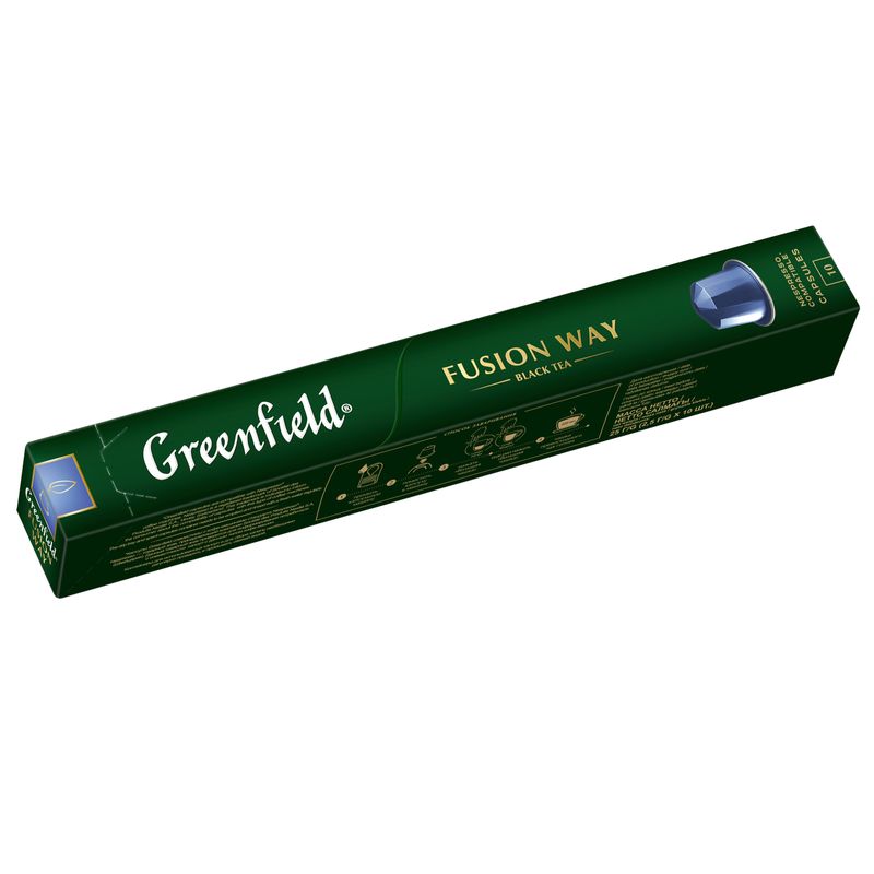 

Чай черный Greenfield Fusion Way 10 капсул 25г