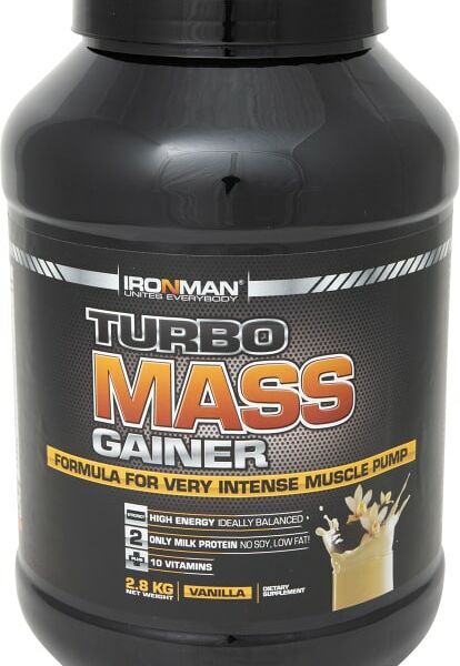 Гейнер IronMan Turbo Mass Gainer Ваниль 2.8кг