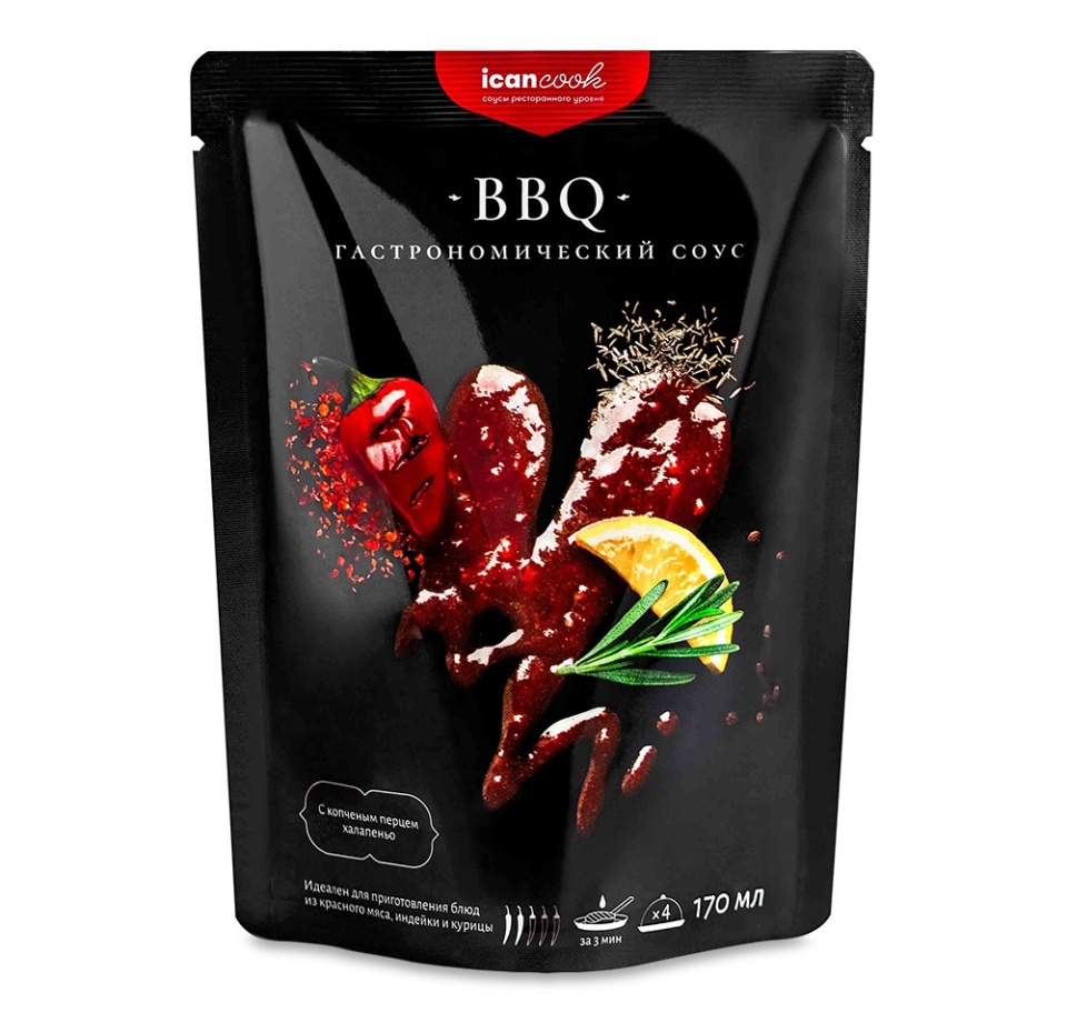 

Соус Icancook BBQ Premium 170 мл