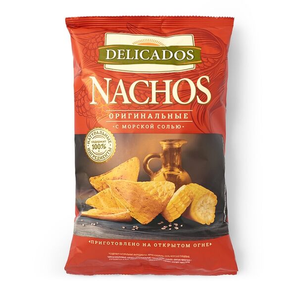 Начос кукурузные Delicados оригинальные 150г