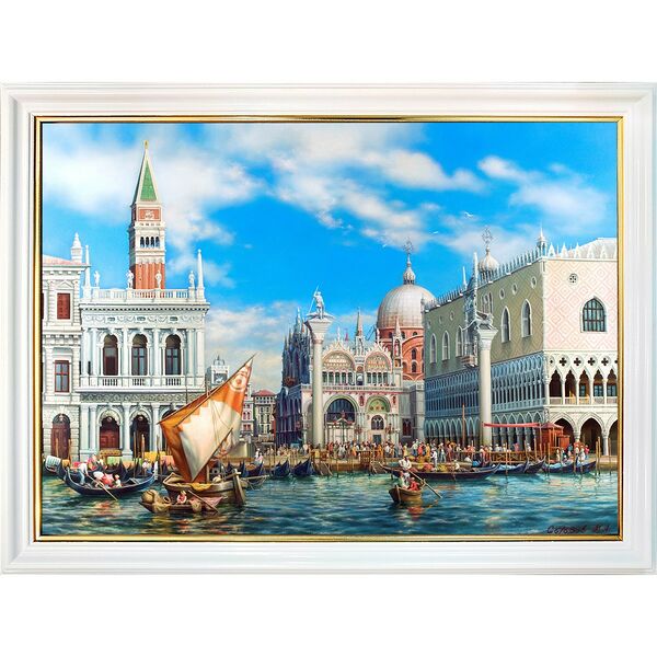 Картина в раме Площадь Сан-Марко, 30х40 см