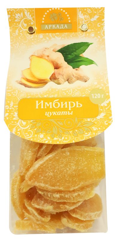 

Цукаты Аркада имбирь 120 г