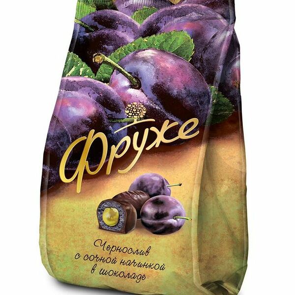Конфеты Фруже Чернослив в шоколаде, 190 г