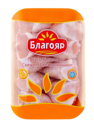 Голень цыпленка-бройлера Благояр замороженная