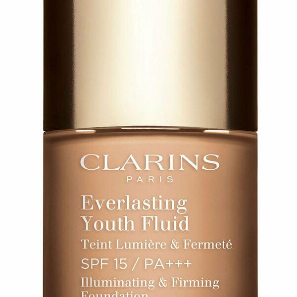 CLARINS Everlasting Youth Fluid Тональный флюид для лица с омолаживающим действием SPF 15, 30 мл, 110