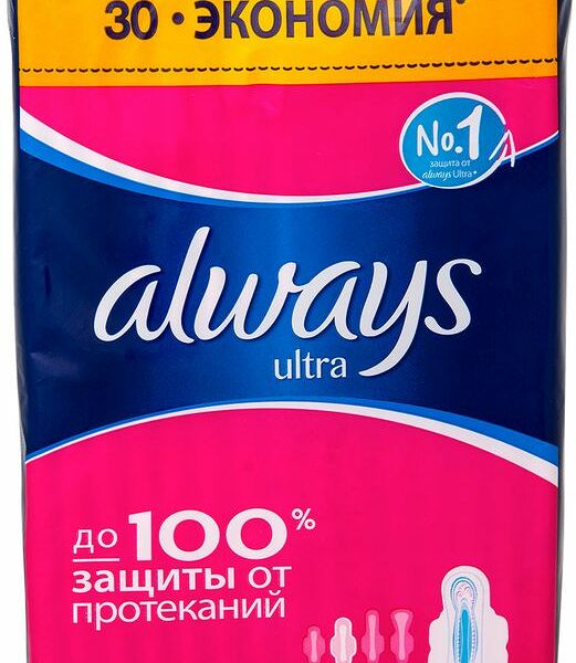 Прокладки Always Ultra Super 30 шт.