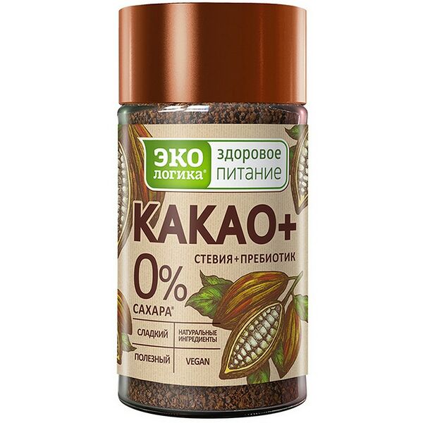 Какао+ Экологика стевия + пребиотик