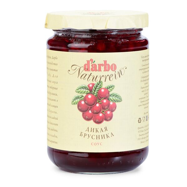 Соус DArbo дикая брусника