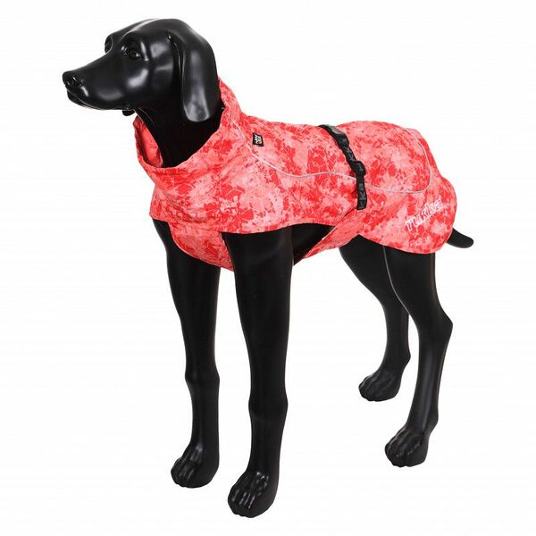 Дождевик для собак RUKKA Drizzle коралловый, размер 55