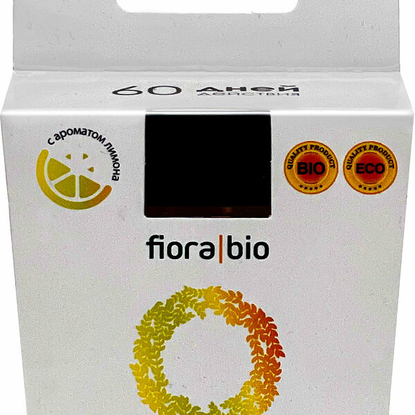 Поглотитель запаха Fiorabio Эко гелевый Лимон, 100 мл