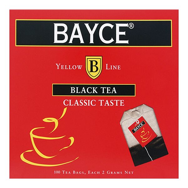 Bayce, чай bayce 100пак черный классик, цена за шт, ШК 4870002223624