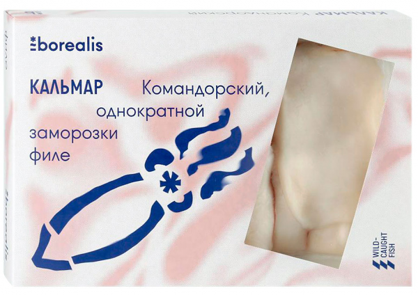 Кальмар Командорский Borealis тушка