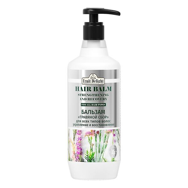 Бальзам для волос Fruit Delight Травяной сбор, Укрепление и восстановление, 1 л