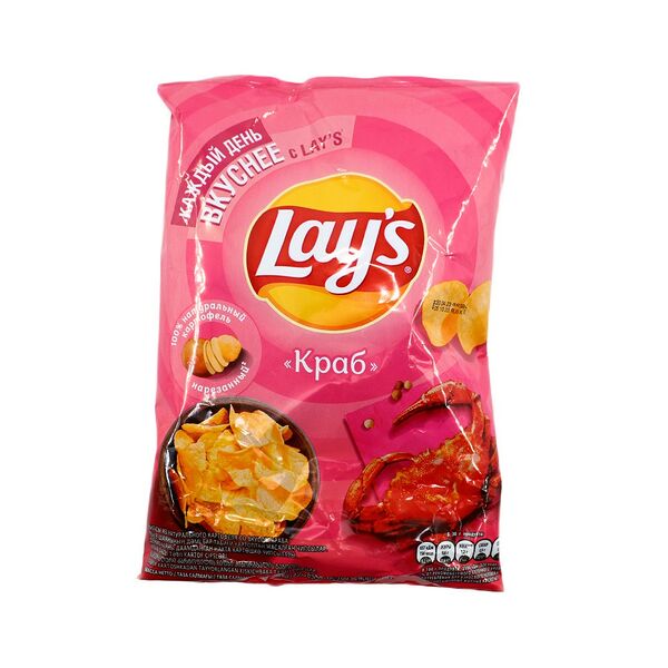 Чипсы картофельные Lay's со вкусом Краб 70г