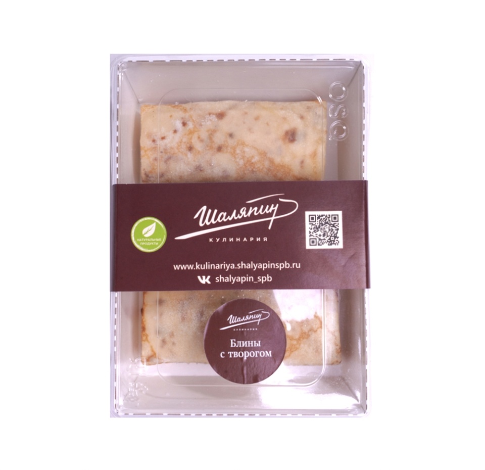 

Блины Шаляпин с творогом 240г, Россия