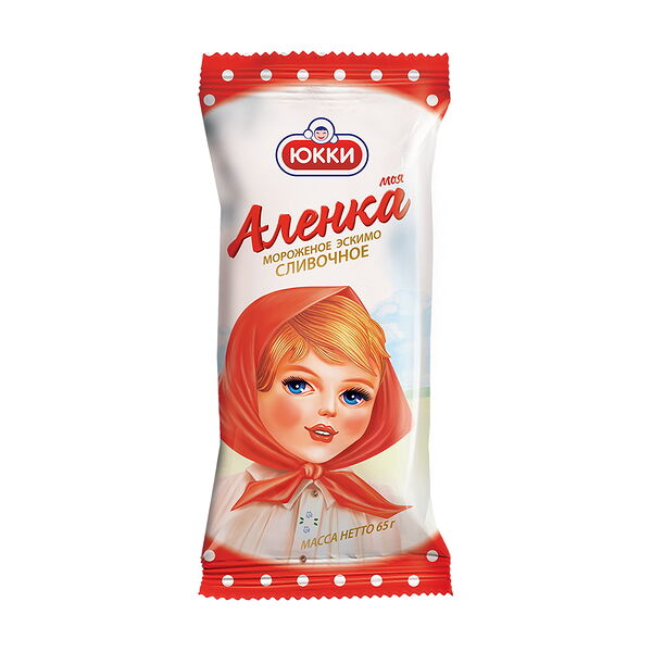 Мороженое-эскимо Моя Аленка Ванильное вес 65г