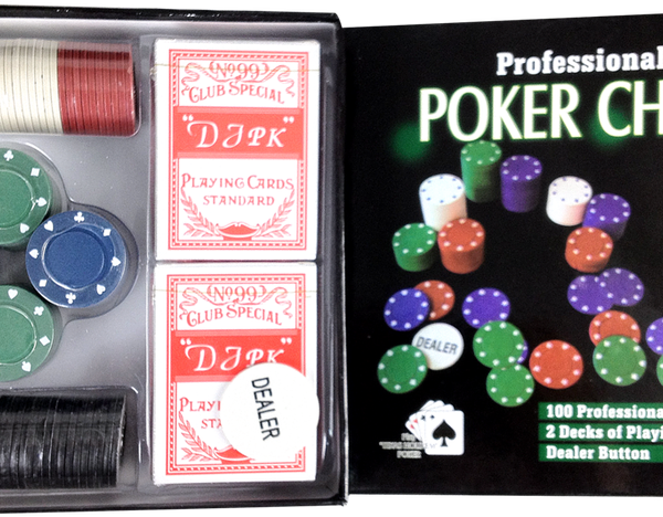 Покер-набор 100 фишек+карты, Арт. DM112