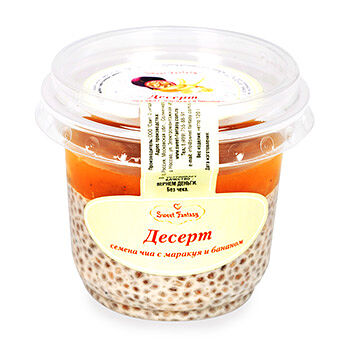Десерт Sweet Fantasy семена чиа-маракуйя-банан,4.4%