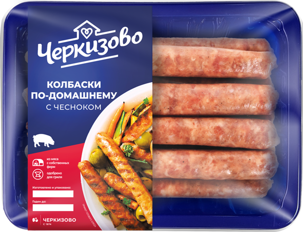 Колбаски Черкизово с чесноком