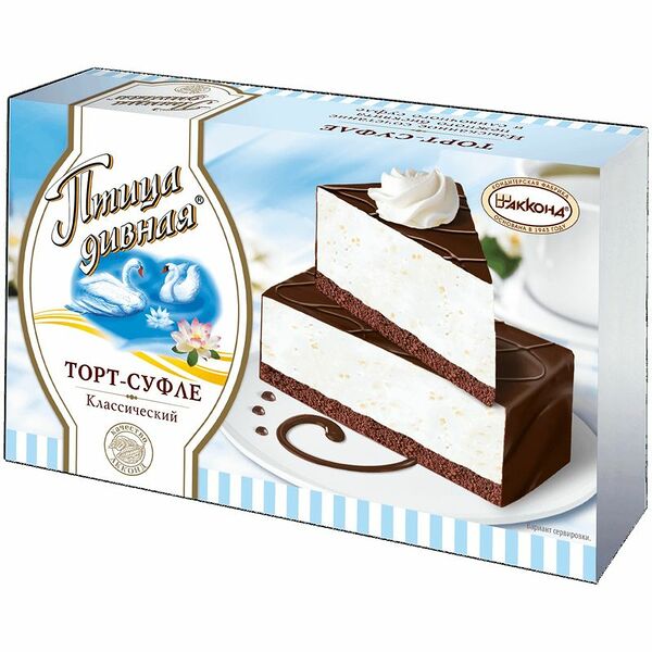 Торт-суфле Акконд Птица Дивная, 450г