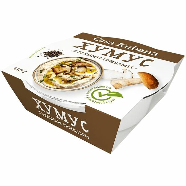 Хумус Casa kubana С Белыми грибами 110г