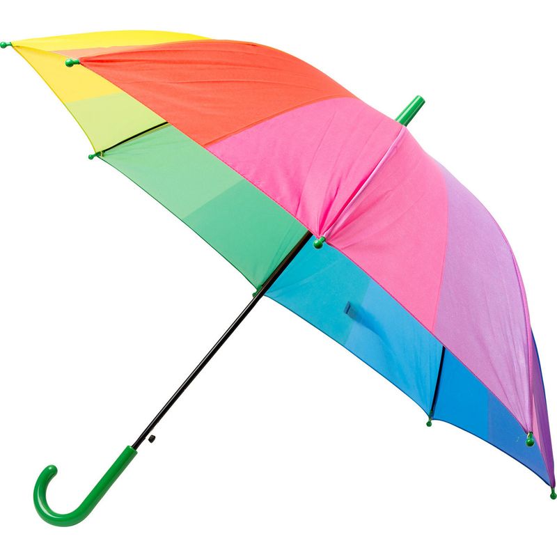 

Зонт детский RAINDROPS трость 52см 8 спиц, 16 цветная радуга, Арт. RDН-36025
